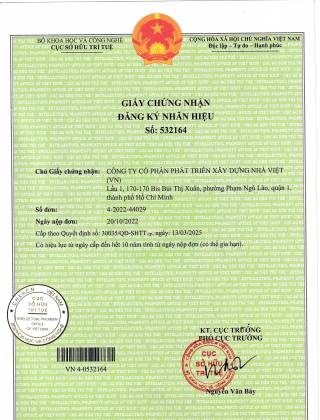 GIẤY CHỨNG NHẬN ĐĂNG KÝ ĐỘC QUYỀN THƯƠNG HIỆU STEELTRUSS