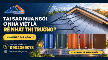 Tại sao Công Ty Nhà Việt là nơi bán ngói rẻ nhất thị trường?