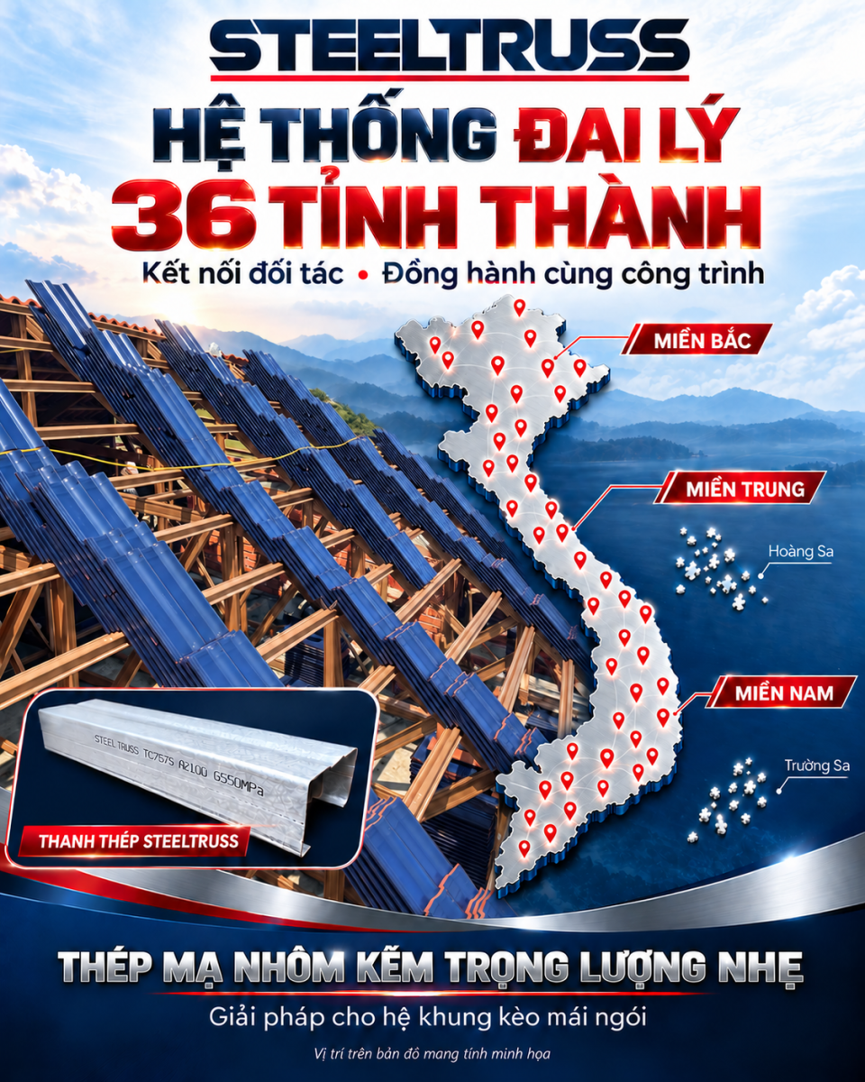 Hệ thống đại lý Steeltruss