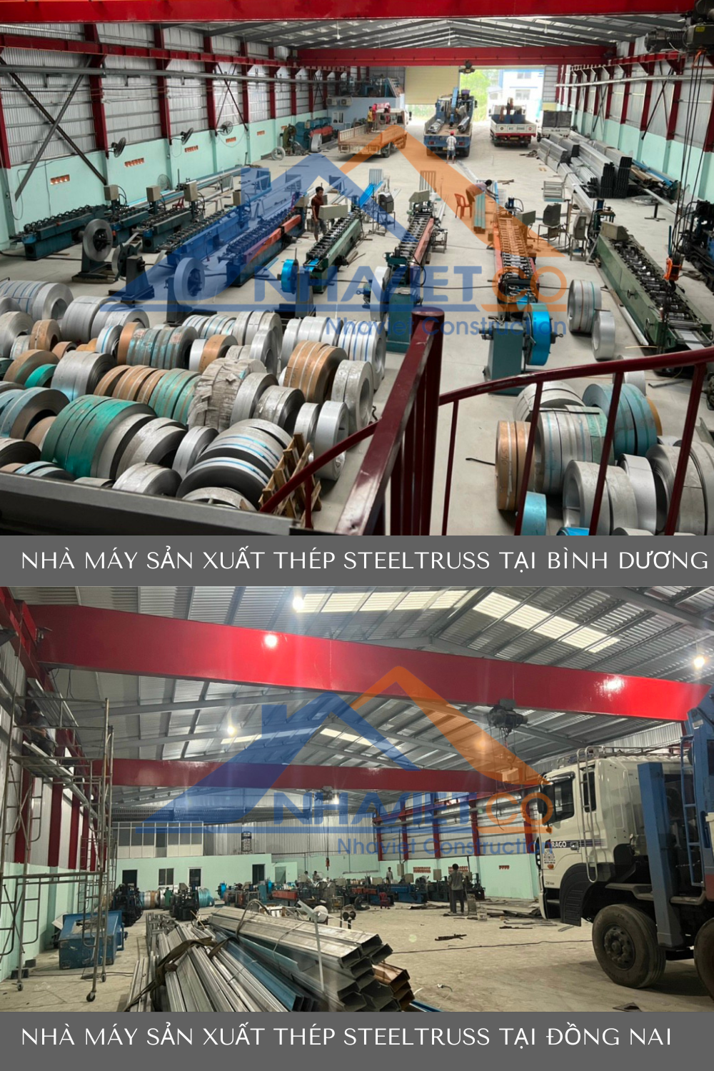 nhà máy sản xuất thép steeltruss