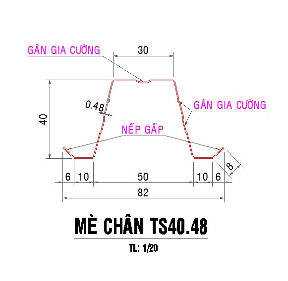 giá cả thông số kỹ thuật thanh mè lito steeltruss Ts40.50