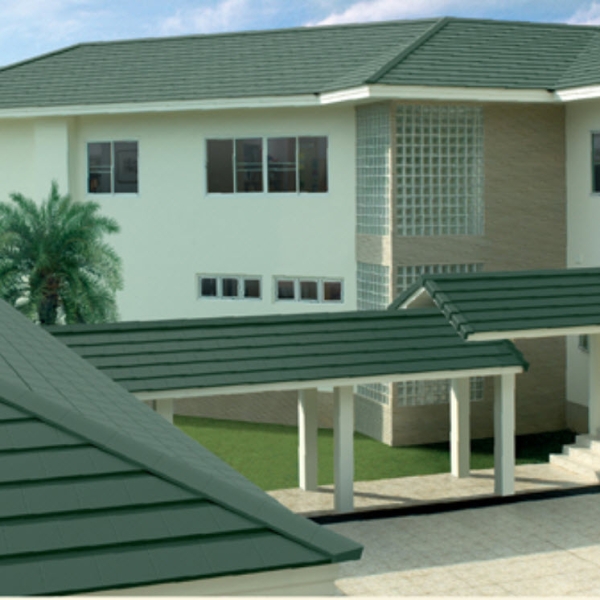 Ngói phẳng Thái Lan  Tropical Green (P004)